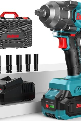 ENEACRO Llave de Impacto Inalámbrica 20V, Par de A