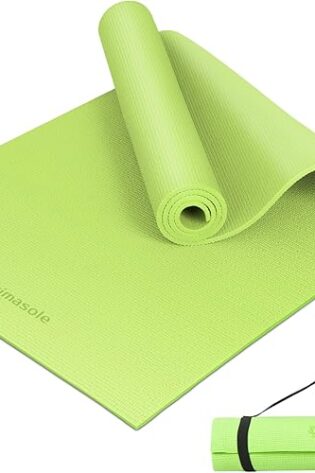 Primasole - Esterilla de yoga con correa de