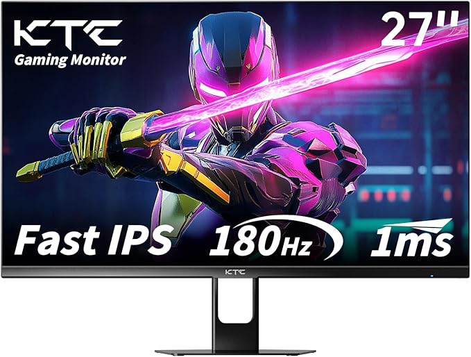 KTC Monitor de juegos de 27 pulgadas 180Hz, Otros Ofertas Outlet KTC Monitor de juegos de 27 pulgadas 180Hz,