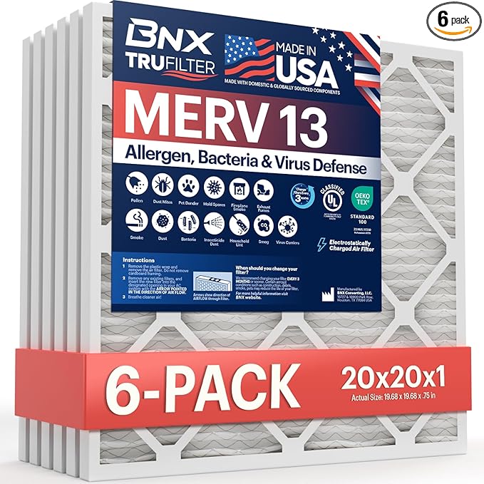BNX MERV 13 - Filtro de aire plisado ele... 47.99€ 1 BNX MERV 13 - Filtro de aire plisado ele... 47.99€