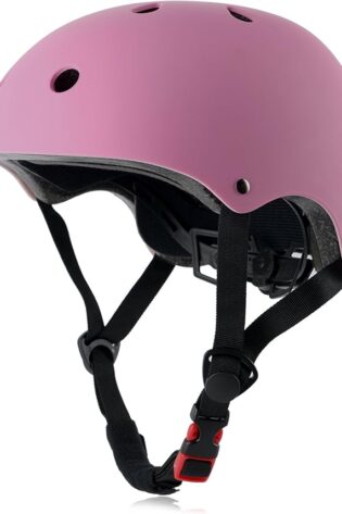 Casco de bicicleta para niños, ajustable y para