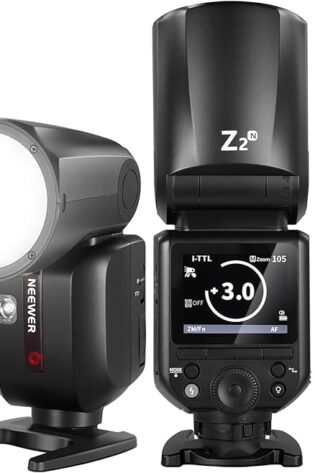 NEEWER Z2-N 2.4G TTL Flash Speedlite Cabeza Redond