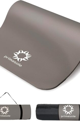 Primasole Esterilla de yoga NBR extra gruesa de