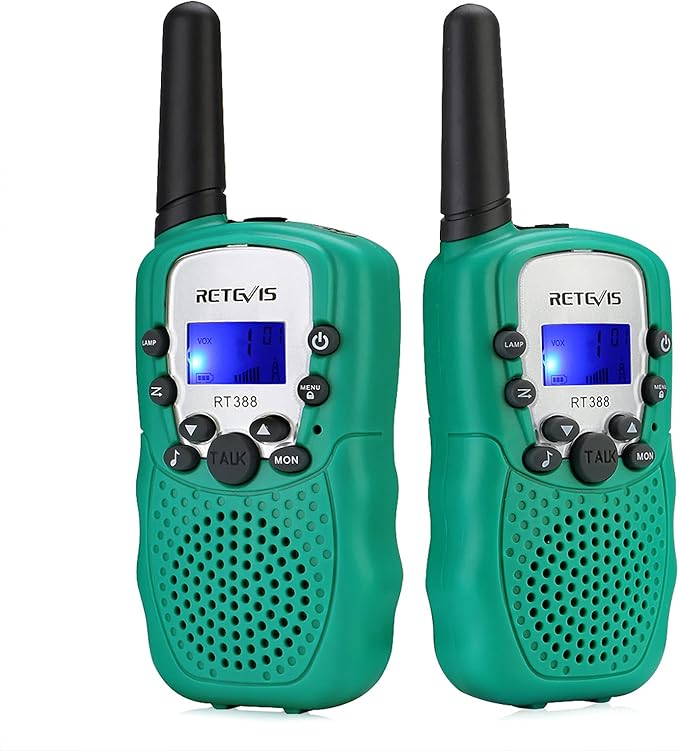 Retevis RT388 Walkie Talkie Niños Verde 8 Canales Otros Ofertas Outlet Retevis RT388 Walkie Talkie Niños Verde 8 Canales