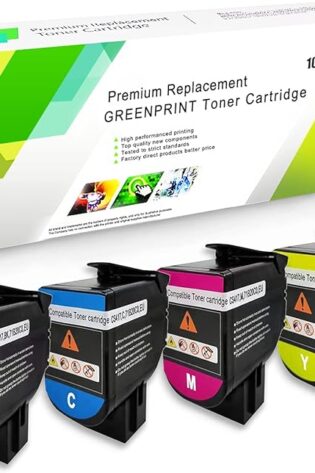 Cartuchos de tóner compatibles con 4 Colores CS317