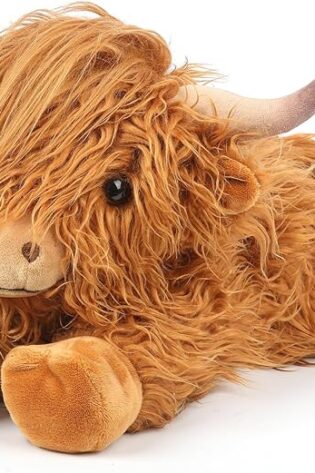Highland Cow - Animales de peluche para microon...