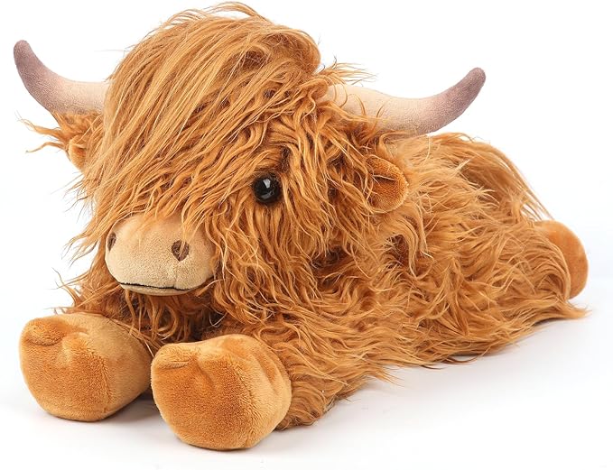Highland Cow – Animales de peluche para microon… Otros Ofertas Outlet Highland Cow - Animales de peluche para microon...