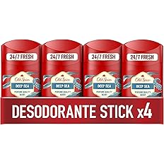 Old Spice Deep Sea Desodorante Pack 4x50ml
