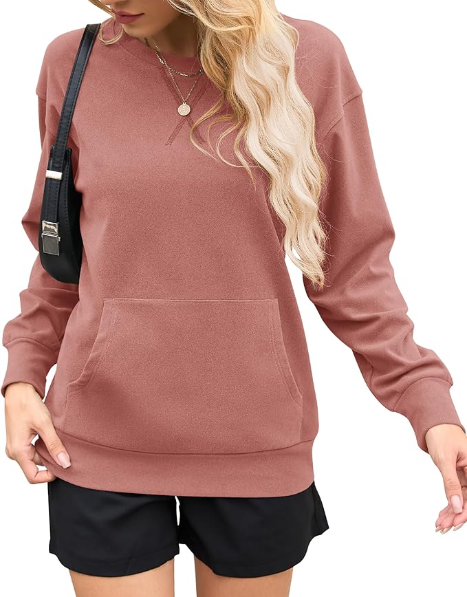 AUSELILY Sudadera de manga larga para mujer, ca… Otros Ofertas Outlet AUSELILY Sudadera de manga larga para mujer, ca...