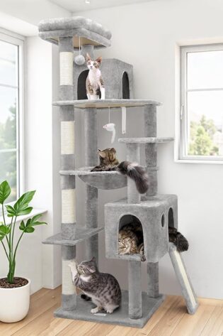 Globlazer Árbol para gatos resistente, árbol re...