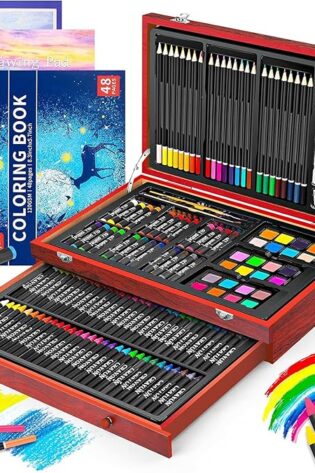 iBayam Suministros de arte, paquete de 150 piezas