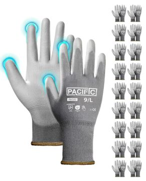 PACIFIC 18 pares de guantes de segu… por 13.59€