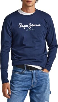 Pepe Jeans Eggo Long N Camiseta Hombre por solo 24,99€ – Oferta 26% 2025