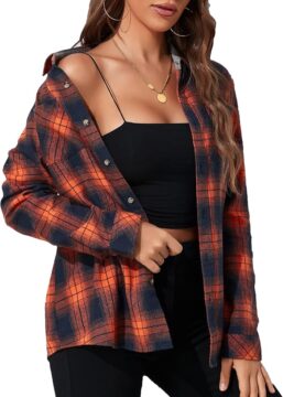 Deer Lady – Camisas de franela… -25%