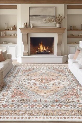 zesthome Tapete de 9 x 12 pies, muy