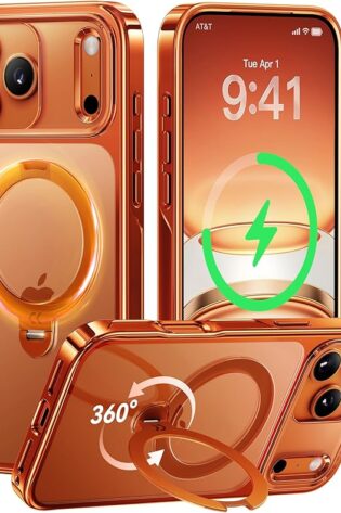 CASEKOO Cosmic Orange - Funda para iPhone 17