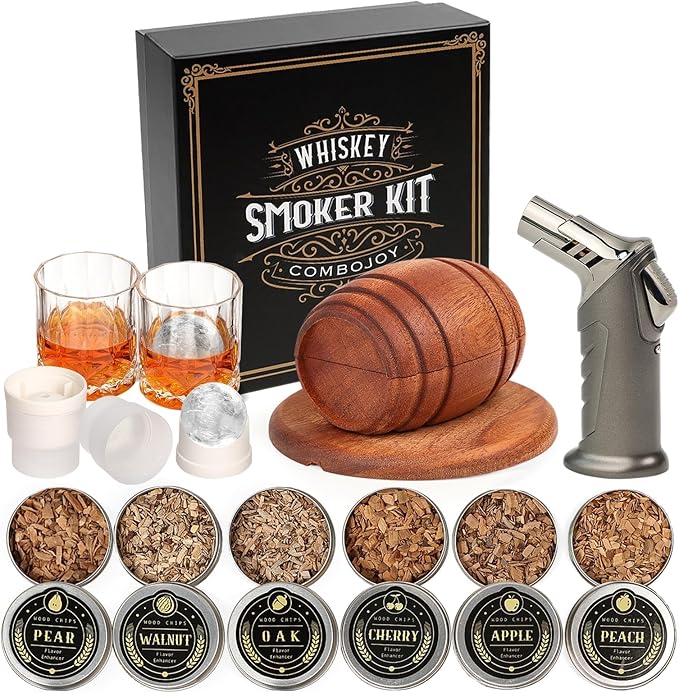 Kit de ahumador de whisky con ... -38% 1 Kit de ahumador de whisky con ... -38%