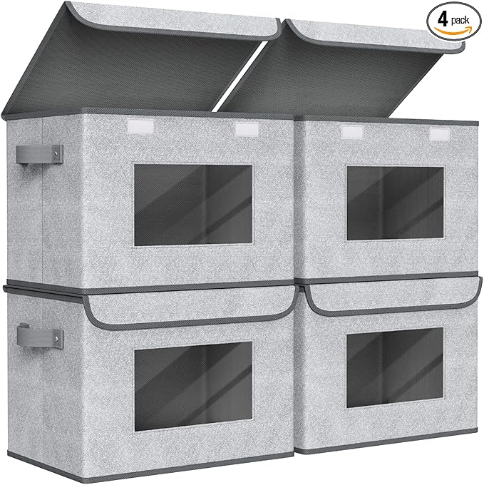 Univivi Cajas de almacenamiento plegables de te… Otros Ofertas Outlet Univivi Cajas de almacenamiento plegables de te...