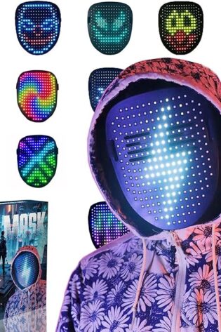 Depointer Life Máscara LED con detección de ges...