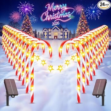 WdtPro Paquete de 24 luces sol… -50%