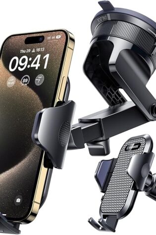 VANMASS - Soporte de teléfono para automóvil de