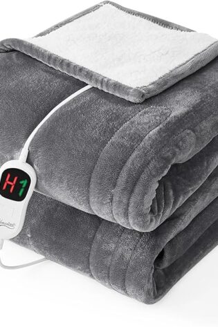 Homemate Manta térmica eléctrica individual de ...