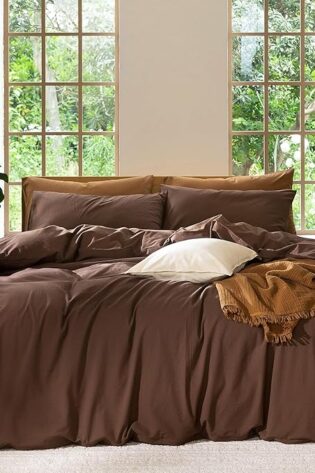 MooMee – Juego de funda de edredón, 100%