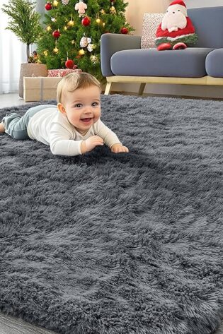 OLANLY Alfombras de área para sala de estar,