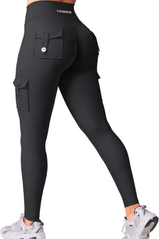 YEOREO CoreFlex - Leggings cargo de entrenamien...