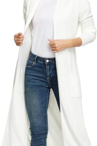 GRACE KARIN - Suéter de punto largo tipo