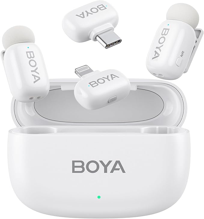 BOYA Mini micrófono inalámbrico para iPhone/And… Otros Ofertas Outlet BOYA Mini micrófono inalámbrico para iPhone/And...