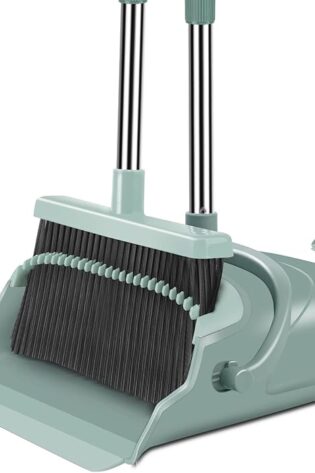 kelamayi Juego de escoba y recogedor mejorado, ...