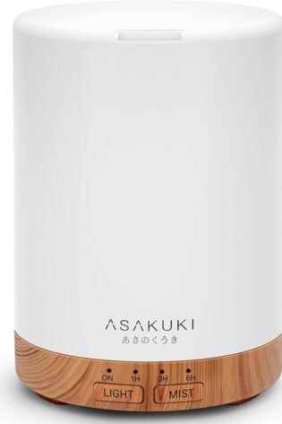ASAKUKI Difusor de aceite esencial: 10.1 fl oz,