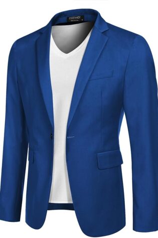 COOFANDY Chaqueta deportiva para hombre, chaque...