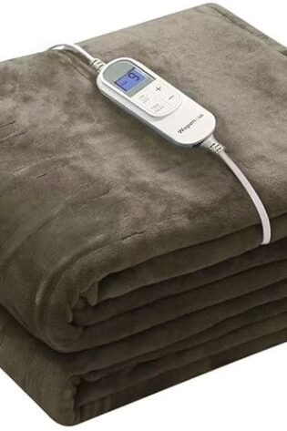 Wapaneus Manta térmica eléctrica tamaño matrimo...