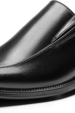 Bruno Marc Mocasines de vestir sin cordones para