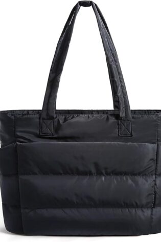 BAGSMART Bolsa de mano para mujer, bolsa ligera