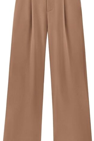 PRETTYGARDEN - Pantalones de vestir de pierna a...