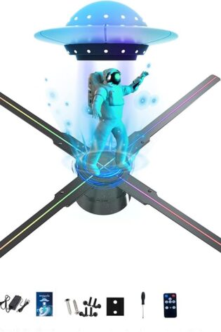 Proyector 3D HologramFan de 17.9 pulgadas HD LED