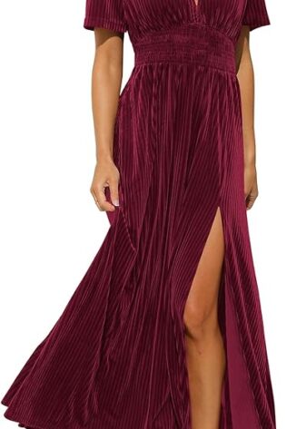 Sissyaki - Vestido largo de terciopelo retro con