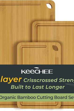 Tabla de cortar de madera para cocina, juego