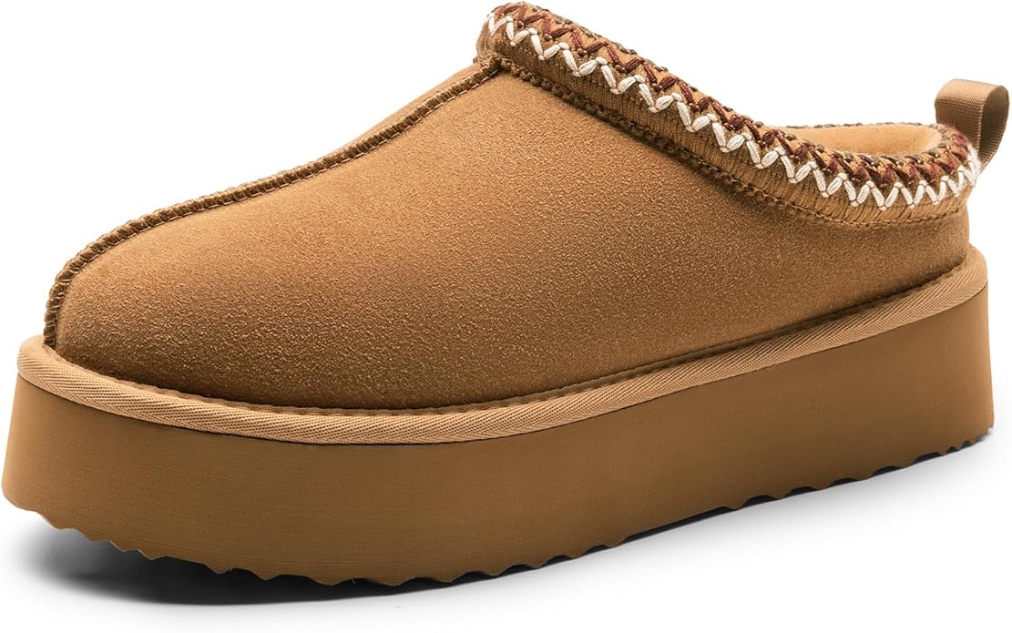 DREAM PAIRS – Pantuflas para mujer de gamuza Otros Ofertas Outlet DREAM PAIRS - Pantuflas para mujer de gamuza