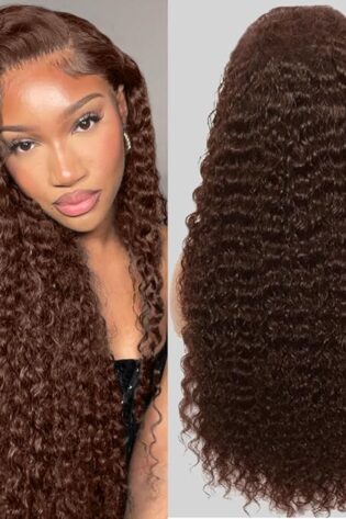 Peluca de cabello humano con encaje frontal de