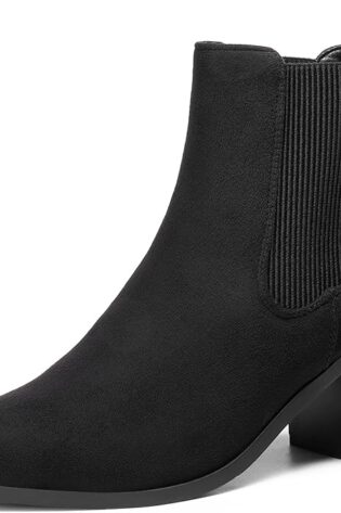 DREAM PAIRS Botines Chelsea elásticos retro par...