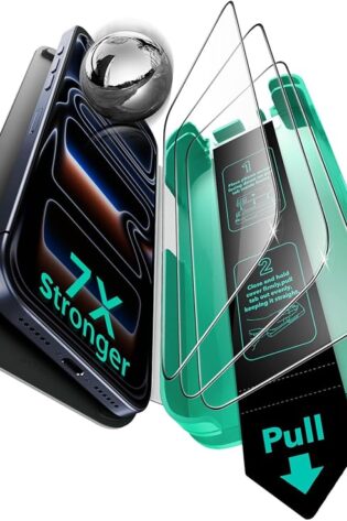 ESR Paquete de 3 protectores de pantalla de