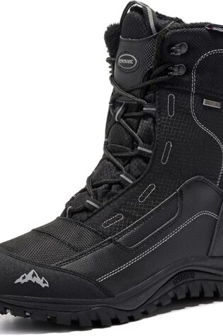 ROCKMARK - Botas de nieve para invierno, cálidas,