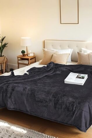 Manta térmica eléctrica tamaño matrimonial de 72 x