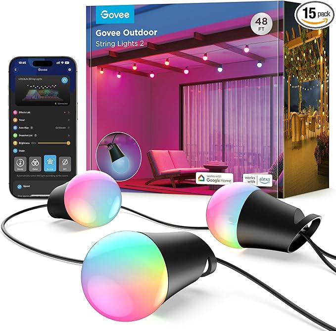 Govee Tira de luces inteligentes para ex... 51.92€ 1 Govee Tira de luces inteligentes para ex... 51.92€