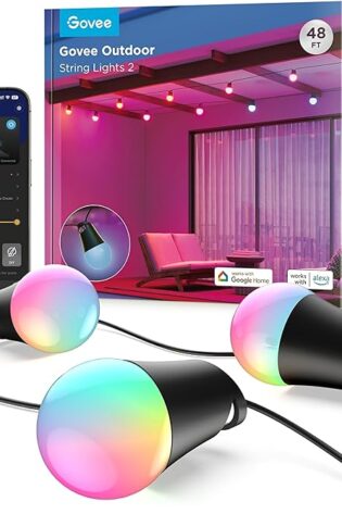 Govee Tira de luces inteligentes para exteriore...