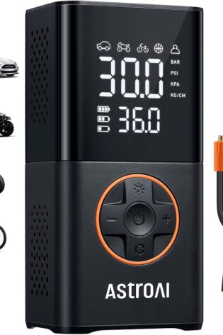 AstroAI Inflador de neumáticos L7, compresor de...